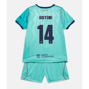Barcelona Karim Adeyemi #14 Jalkapallovaatteet Lasten Kolmas peliasu 2026-27 Lyhythihainen (+ Lyhyet housut)